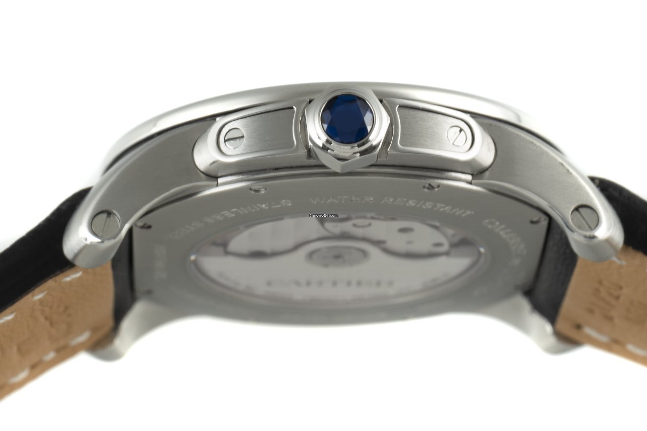 IMG_9081 Cartier Calibre de Cartier Mens watch Unisex Automatic Steel 3299 Replica 6