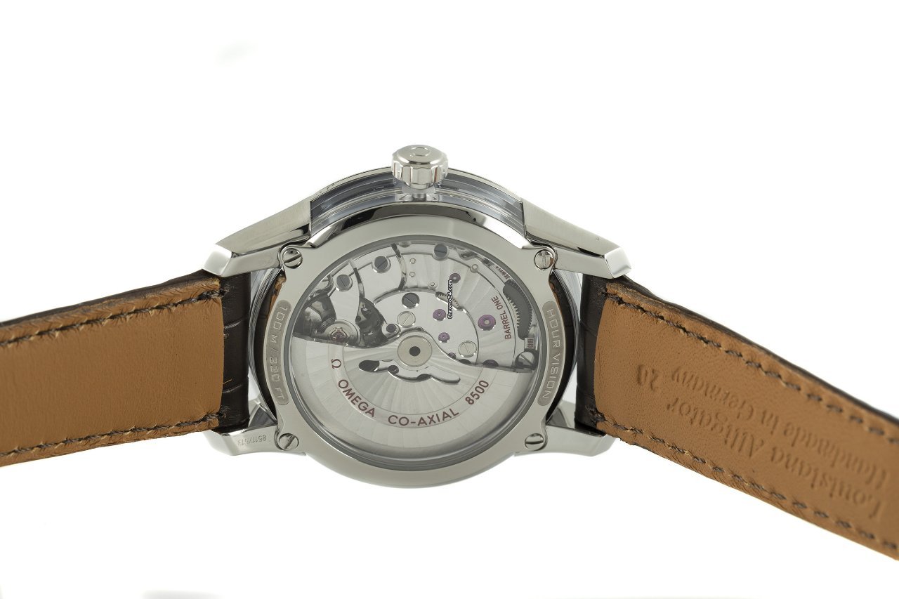 IMG_9081 Omega De Ville Hour Vision Mens watch Unisex Automatic Steel 431.33.41.21.02.001 Replica 6
