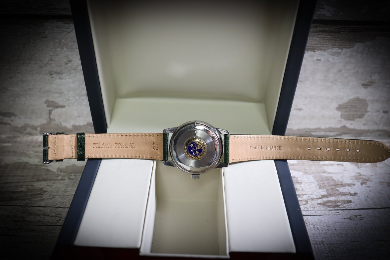 IMG_9081 Longines Conquest Heritage Mens watch Unisex Automatic Steel L1.611.4.52.2 Replica 6