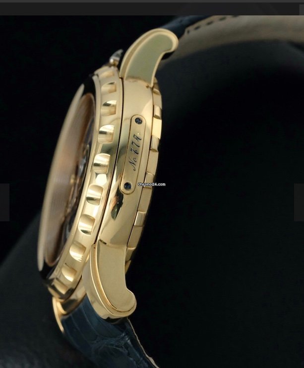 Ulysse Nardin Freak Mens watch Unisex Manual winding Rose gold 026-88 Replica 6