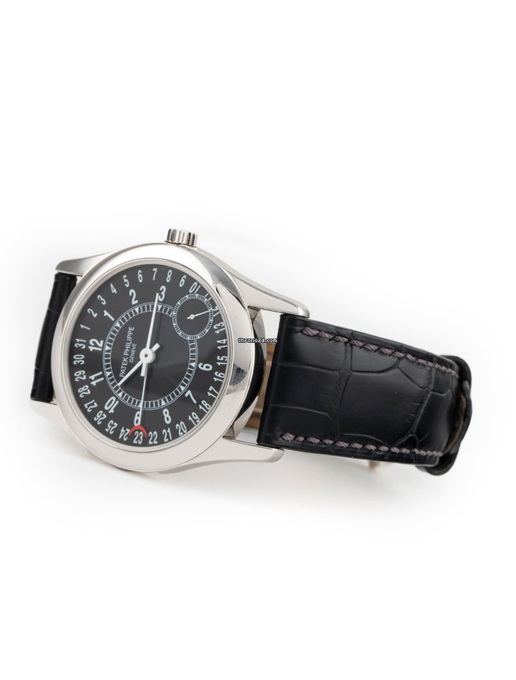IMG_9081 Patek Philippe Calatrava Mens watch Unisex Automatic White gold 6000G-001 Replica 6