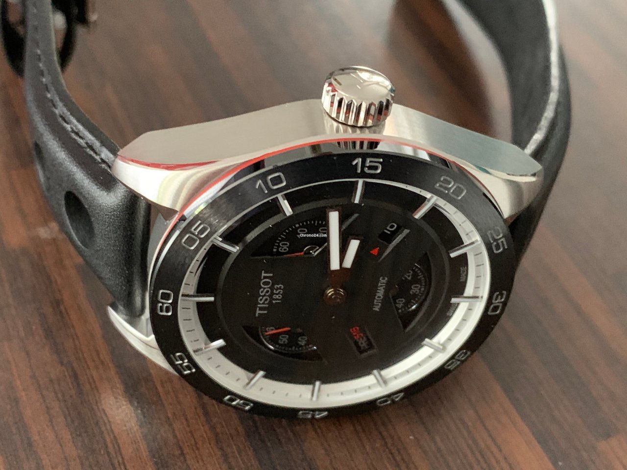 Tissot PRS 516 Mens watch Unisex Automatic Steel T100.428.16.051.00 Replica 6