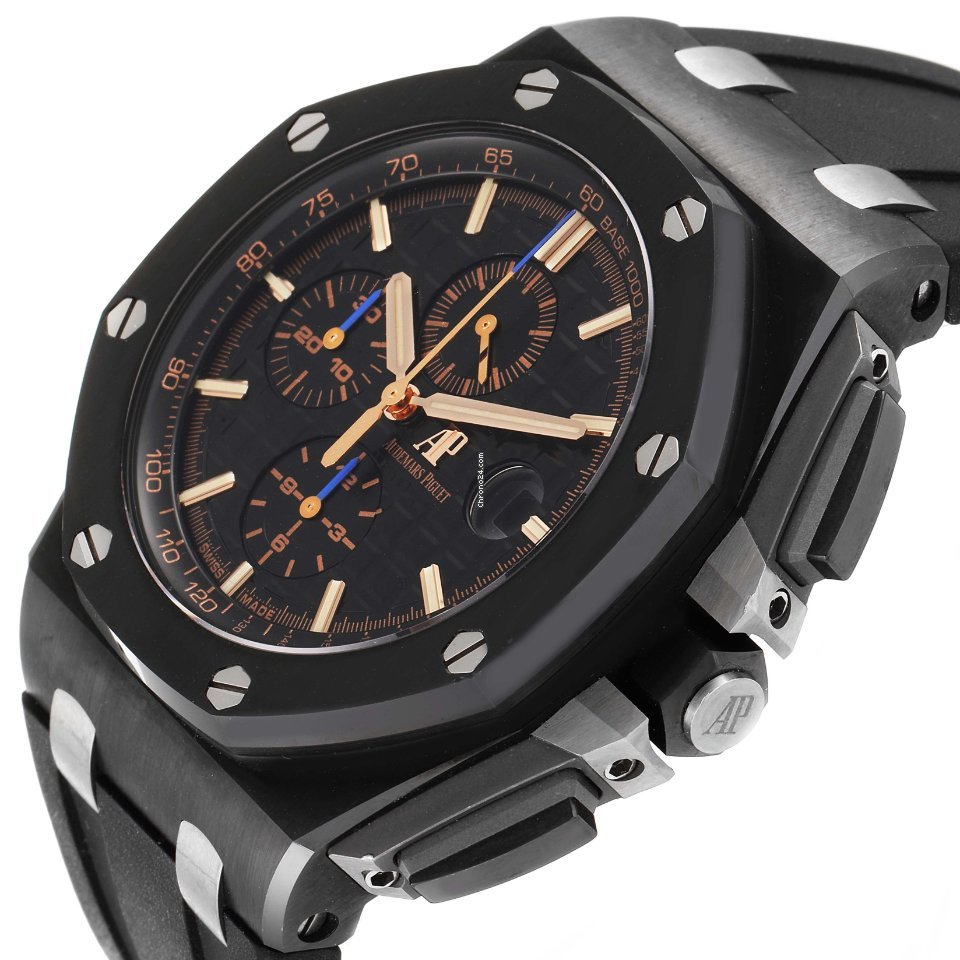 IMG_9081 Audemars Piguet Royal Oak Offshore Chronograph Mens watch Unisex Automatic Ceramic 26405CE.OO.A002CA.02 Replica 6