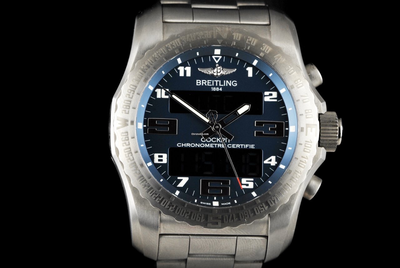 IMG_9081 Breitling Cockpit B50 Mens watch Unisex Quartz Titanium EB501019.C904.176E Replica 6