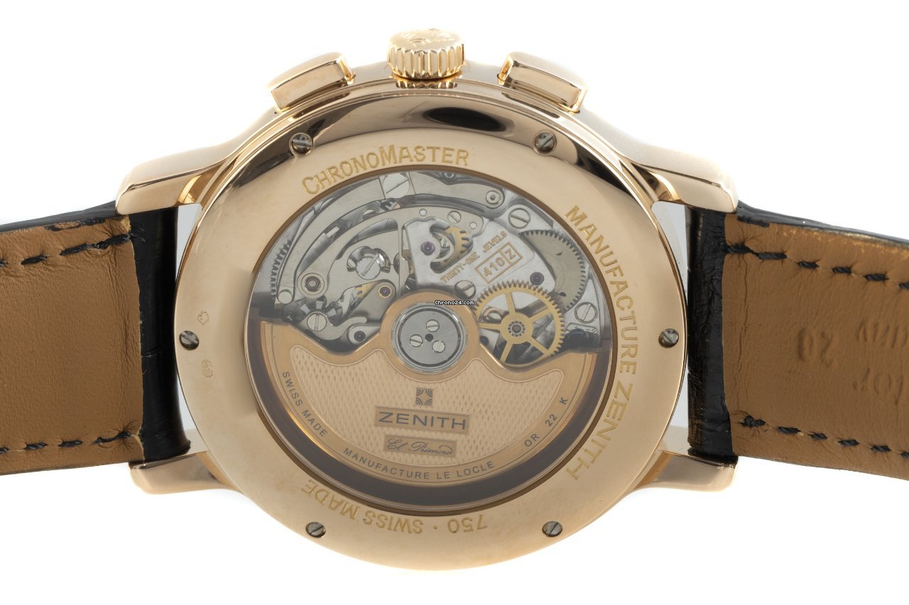 IMG_9081 Zenith El Primero Chronomaster Mens watch Unisex Automatic Red gold 17-0240-410-01C495IT Replica 6
