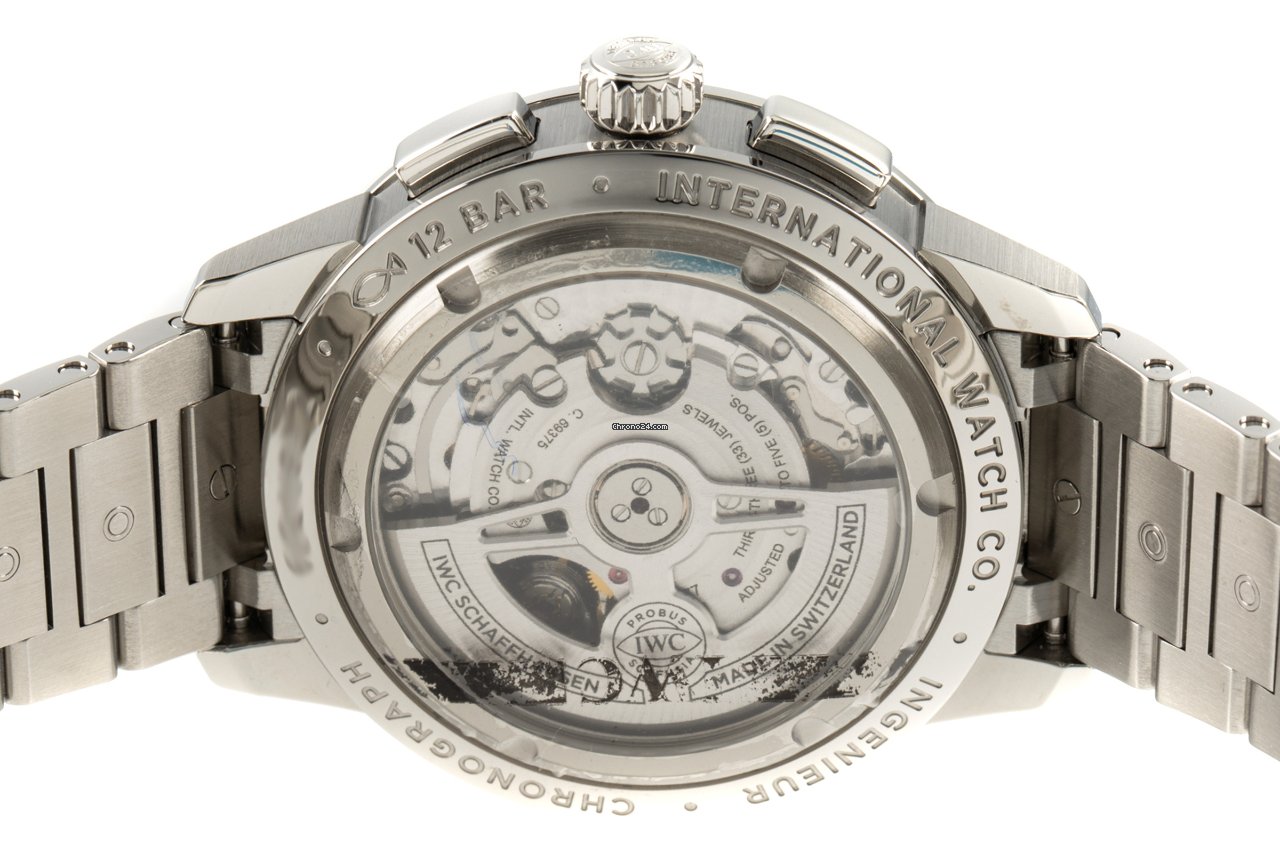 IMG_9081 IWC Ingenieur Chronograph Mens watch Unisex Automatic Steel IW380801 Replica 6