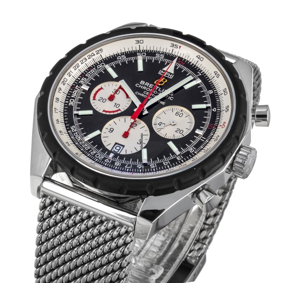 IMG_9081 Breitling Chrono-Matic 49 Mens watch Unisex Automatic Steel A14360 Replica 6