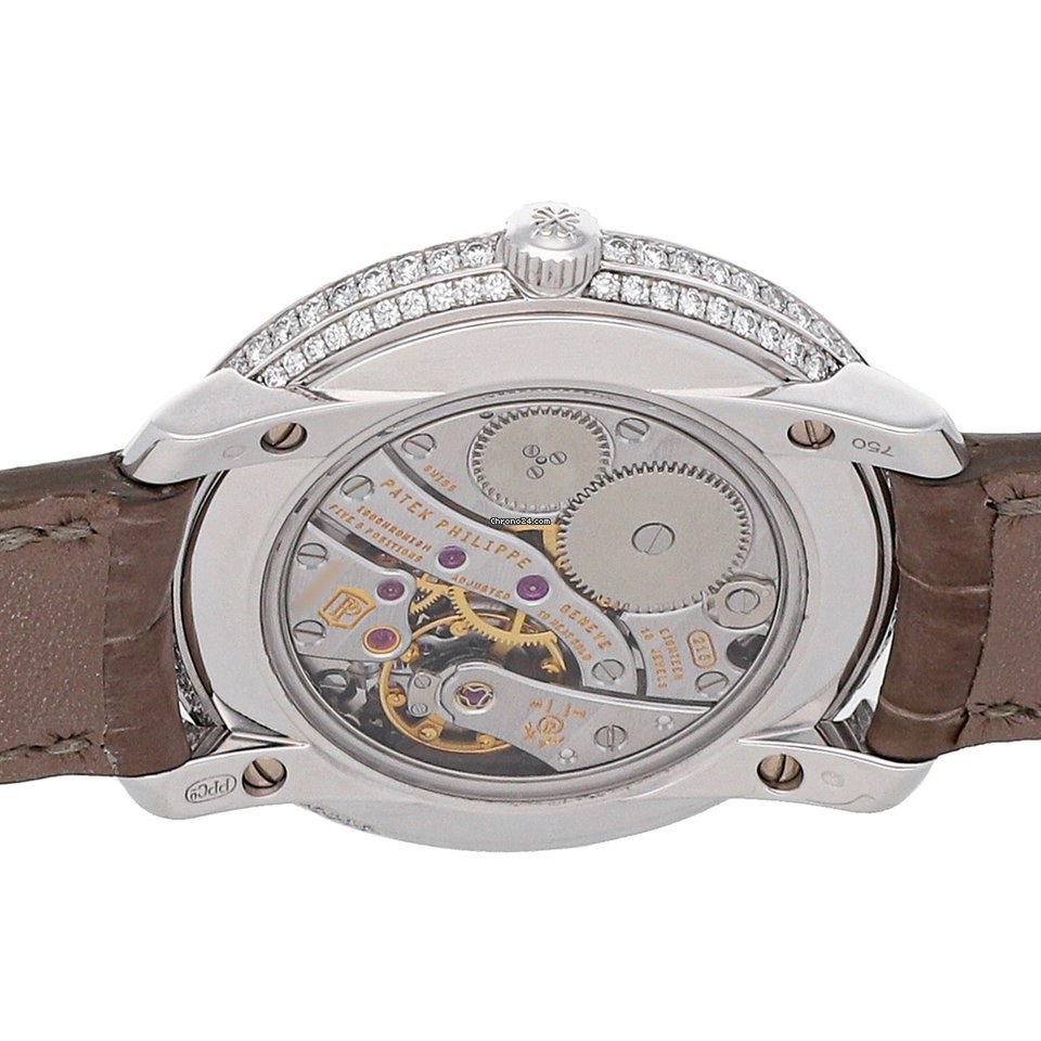 IMG_9081 Patek Philippe Complications Womens watch Manual winding White gold 4968G-010 Replica 6