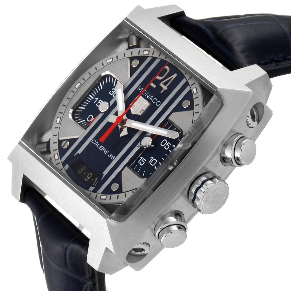 IMG_9081 TAG Heuer Monaco Calibre 36 Mens watch Unisex Automatic Steel CAL5111.FC6299 Replica 6