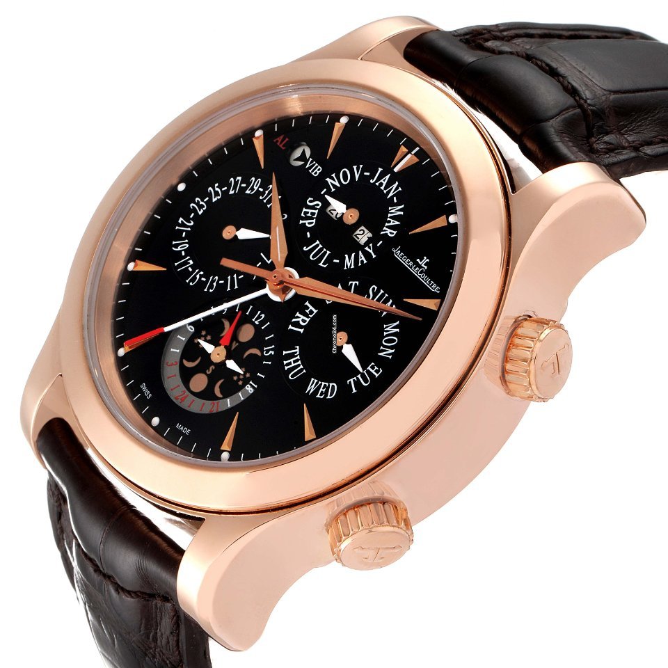 Jaeger-LeCoultre Master Grand Reveil Mens watch Unisex Automatic Rose gold 149.2.95 Replica 6