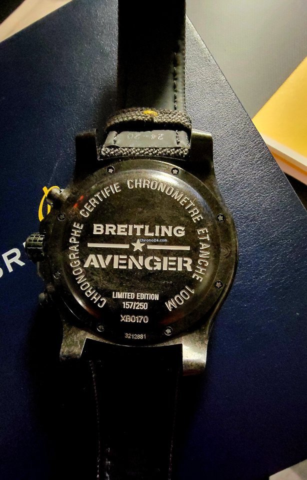 Breitling Avenger Hurricane Mens watch Unisex Automatic XB0170E4|BF29|257S|X20D.4 Replica 6