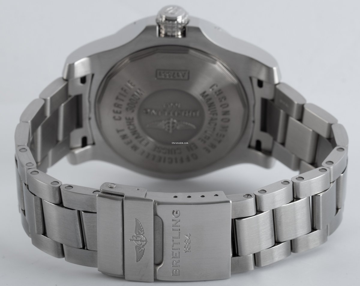 Breitling Avenger II Seawolf Mens watch Unisex Automatic Steel A17331101B2A1 Replica 6