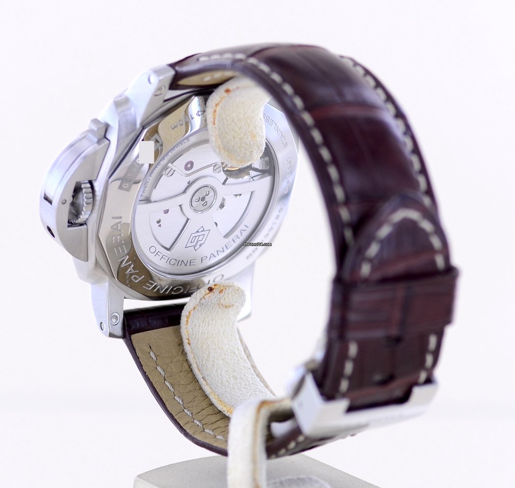 IMG_9081 Panerai Luminor 1950 10 Days GMT Automatic Steel PAM00270 270 Replica 6