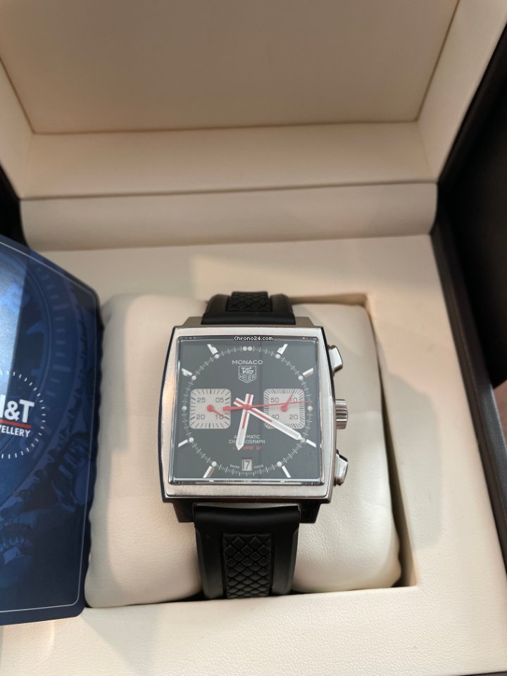 IMG_9081 TAG Heuer Monaco Calibre 12 Mens watch Unisex Automatic CAW2114 Replica 6