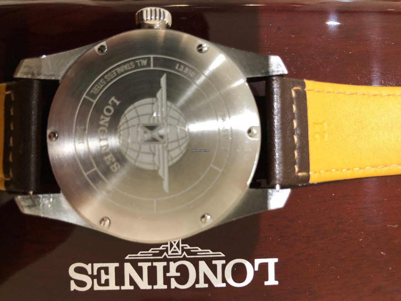 IMG_9081 Longines Spirit Mens watch Unisex Automatic Steel L38104530 Replica 6