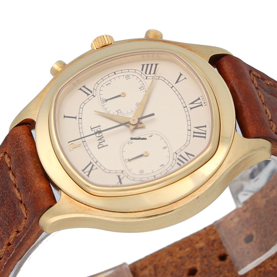 IMG_9081 Piaget Emperador Mens watch Unisex Automatic Yellow gold 15980 Replica 6