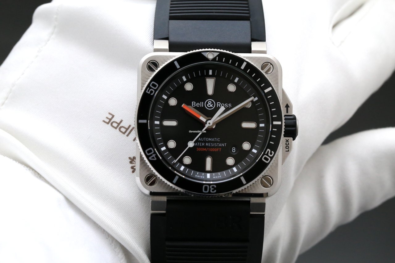IMG_9081 Bell & Ross BR 03-92 Steel Mens watch Unisex Automatic Steel BR0392-D-BL-ST SRB Replica 6