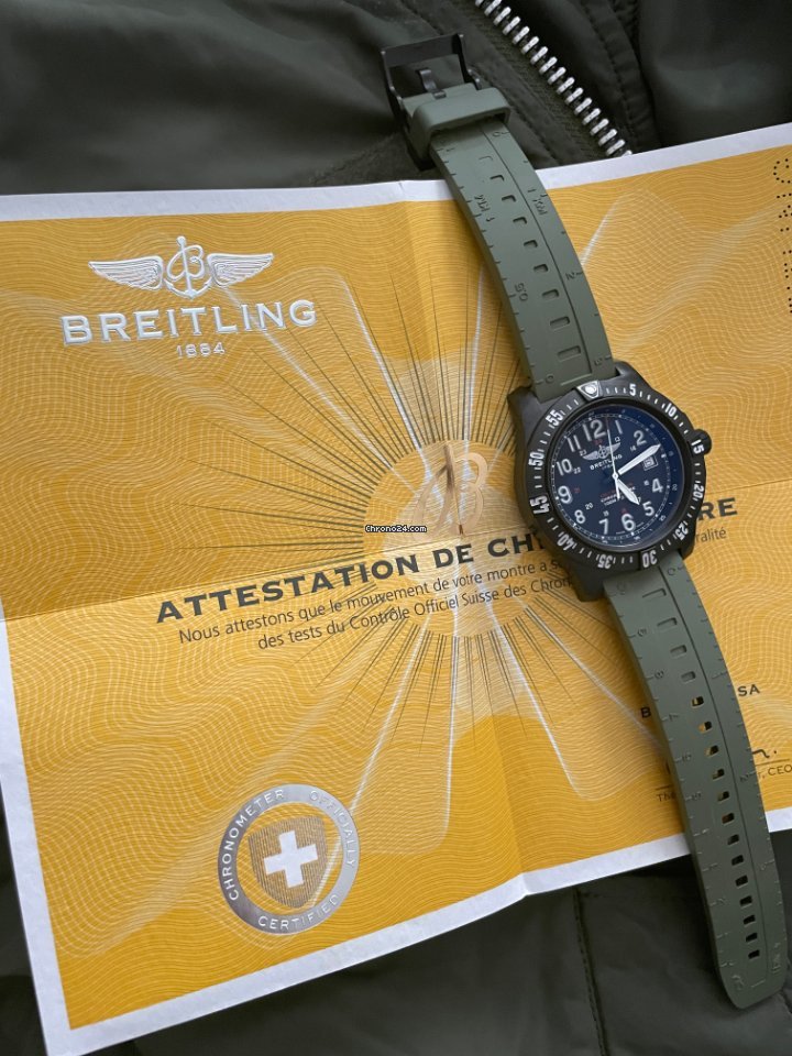 IMG_9081 Breitling Colt Skyracer Mens watch Unisex Quartz Carbon X74320E4 BF87 Replica 6