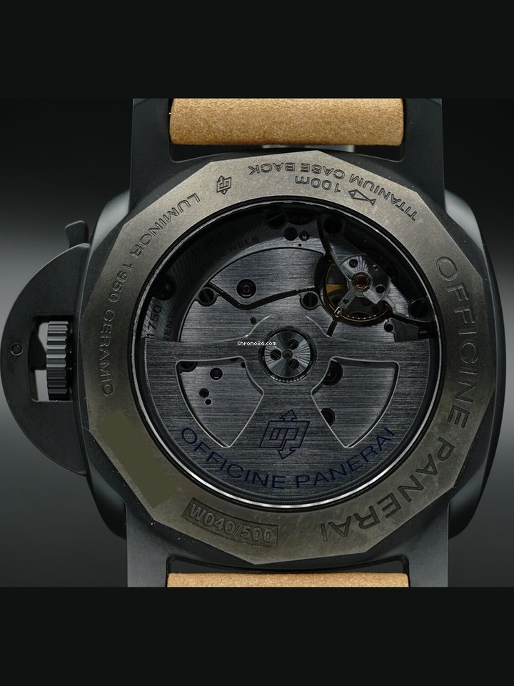 Panerai Luminor 1950 10 Days GMT Mens watch Unisex Automatic Ceramic PAM00335 Replica 6