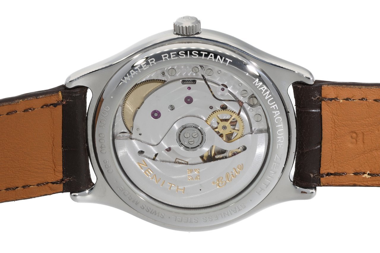 IMG_9081 Zenith Elite Mens watch Unisex Automatic Steel 90 01 0040 680 Replica 6