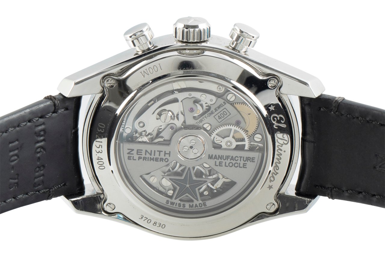 IMG_9081 Zenith El Primero Mens watch Unisex Automatic Steel 03.2153.400 Replica 6