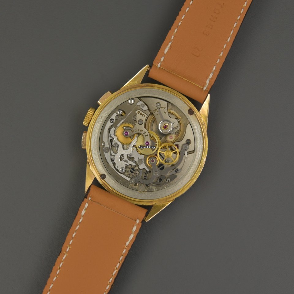 Zenith Mens watch Unisex Manual winding Yellow gold 19522 Replica 6
