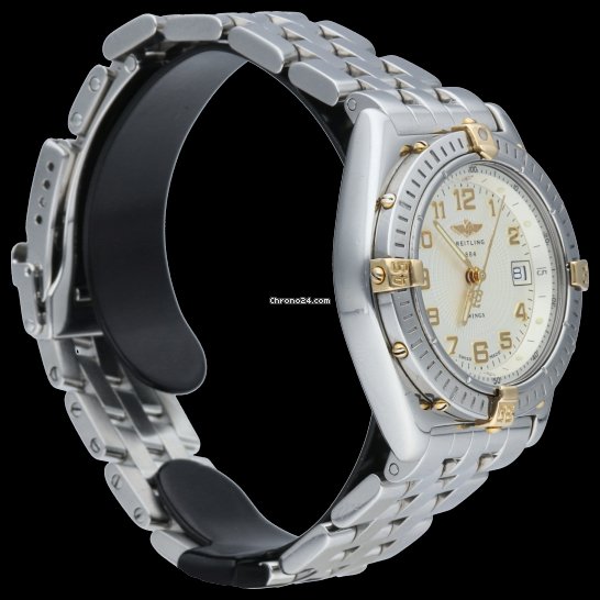 IMG_9081 Breitling Womens watch Quartz Gold Steel B67350 Replica 6