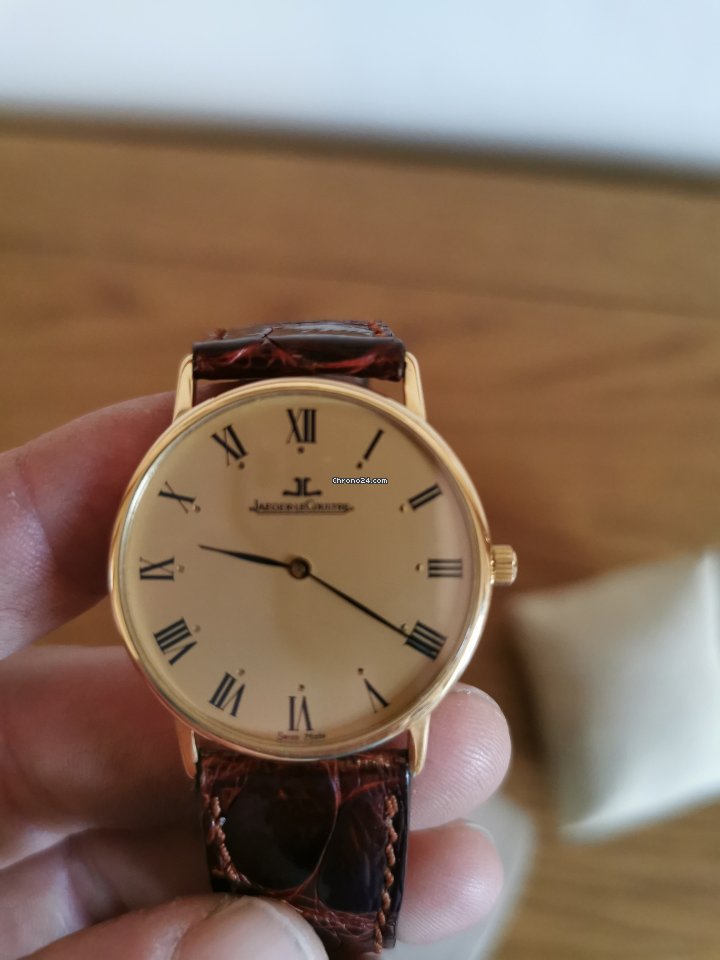 IMG_9081 Jaeger-LeCoultre Mens watch Unisex Quartz Yellow gold 111.1.09 Replica 6