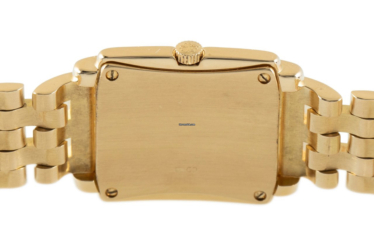 IMG_9081 Patek Philippe Gondolo Womens watch Quartz Yellow gold 4824 1 Replica 6