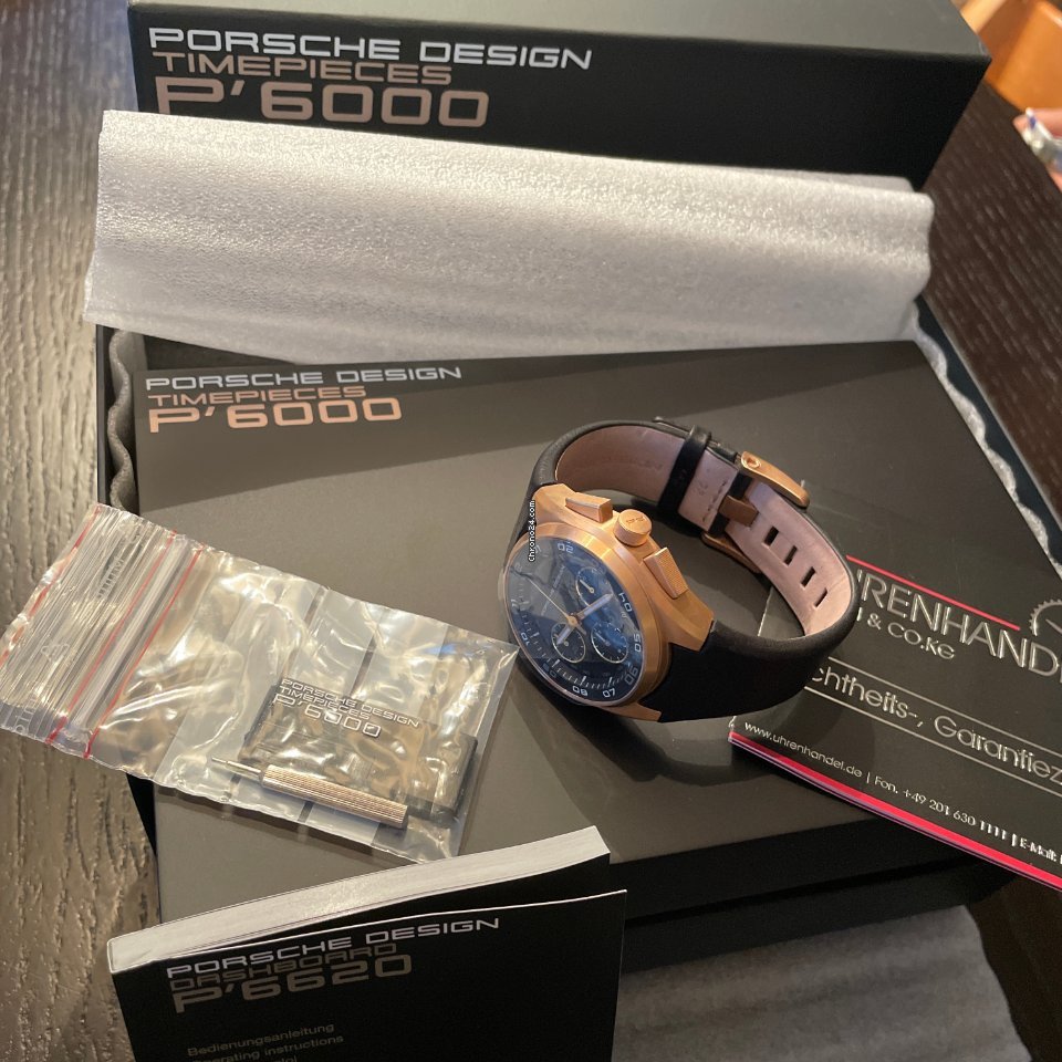 Porsche Design Dashboard Mens watch Unisex Automatic Rose gold 6620.69.40.1243 Replica 6