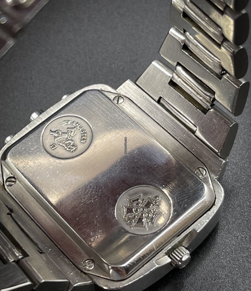 IMG_9081 Omega Seamaster Mens watch Unisex Quartz Steel 196.0052 Replica 6