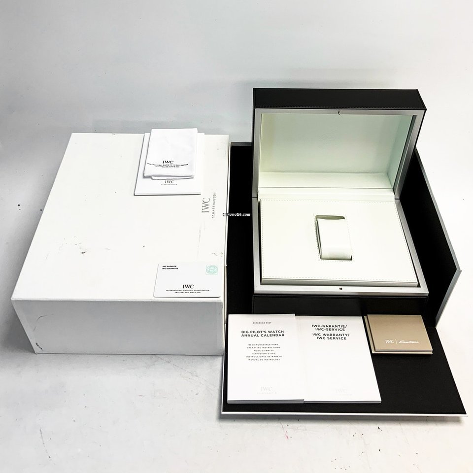 IMG_9081 IWC Big Pilot Mens watch Unisex Automatic White gold IW5027-03 Replica 6