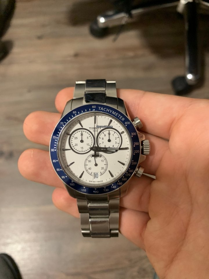 Tissot V8 Mens watch Unisex Quartz Steel T106.417.11.031.00 Replica 6