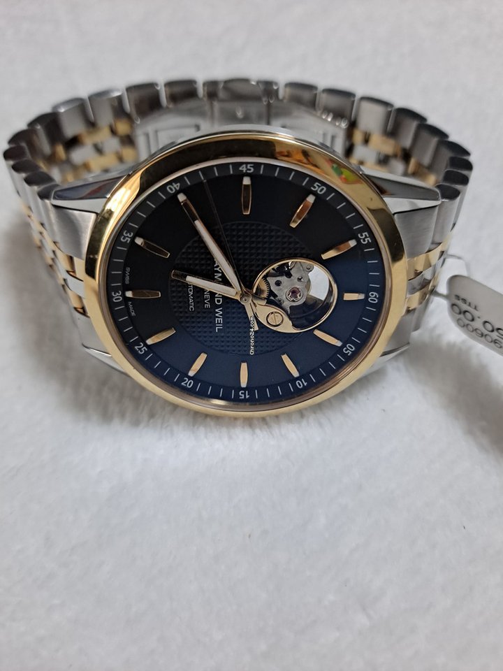 Raymond Weil Freelancer Mens watch Unisex Automatic Gold Steel 2710-STP-20021 Replica 6