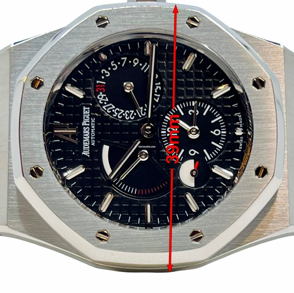 IMG_9081 Audemars Piguet Royal Oak Dual Time Mens watch Unisex Automatic Steel 26120ST.OO.1220ST.03 Replica 6