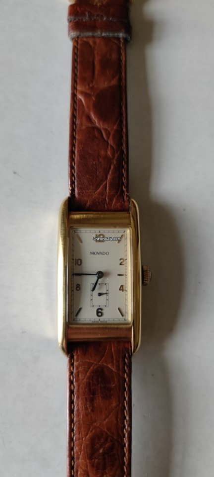 Movado Mens watch Unisex Manual winding Yellow gold 40.A8.620 Replica 6