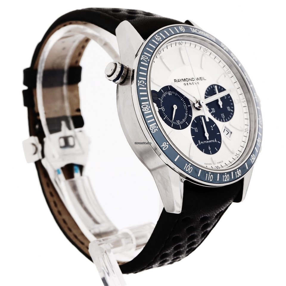 IMG_9081 Raymond Weil Freelancer Mens watch Unisex Automatic Steel NUMBER 7740-SC3-65521 Replica 6