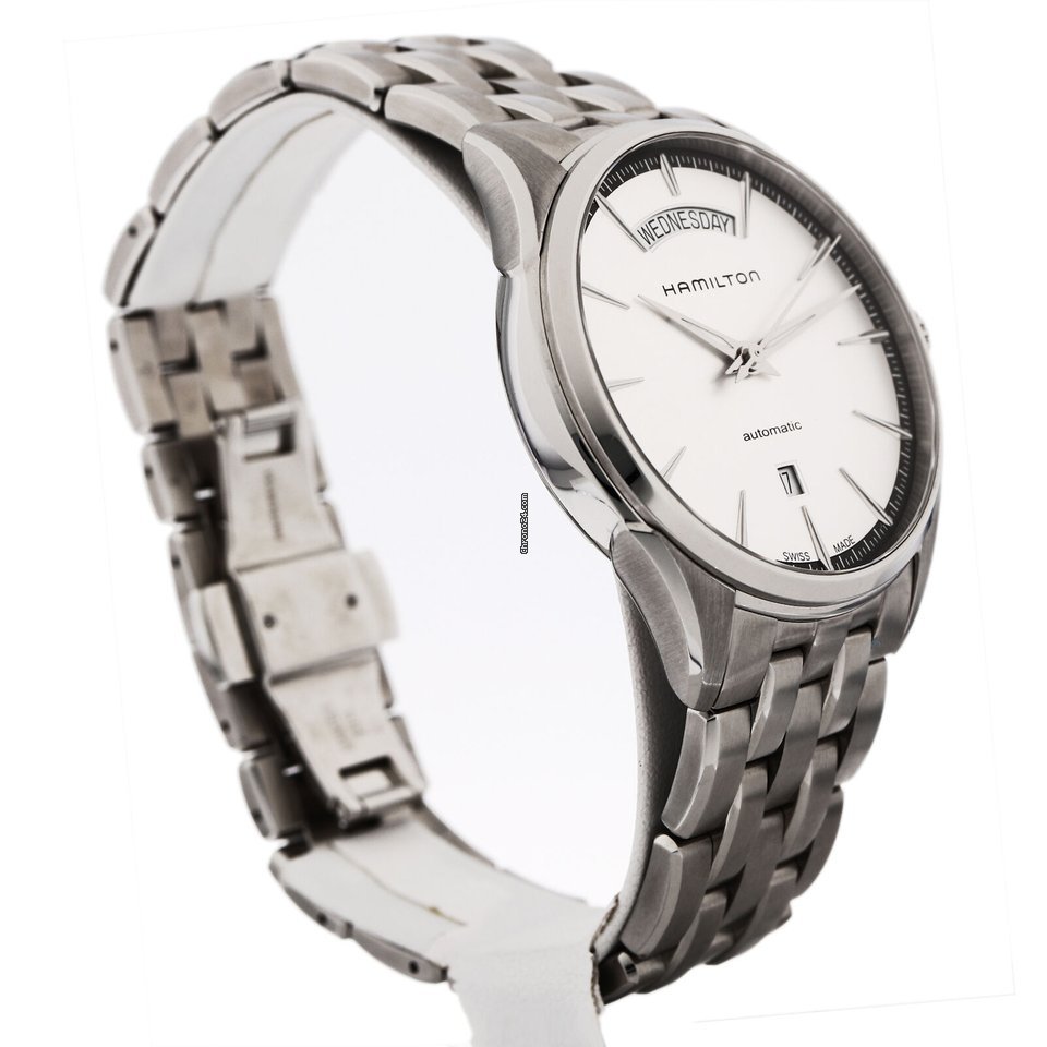 Hamilton Jazzmaster Day Date Auto Mens watch Unisex Automatic Steel NUMBER H42565151 Replica 6