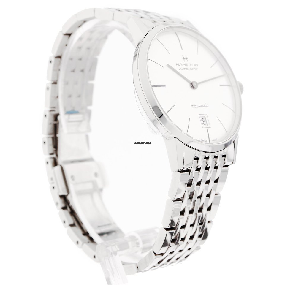 IMG_9081 Hamilton Intra-Matic Mens watch Unisex Automatic Steel NUMBER H38455151 Replica 6