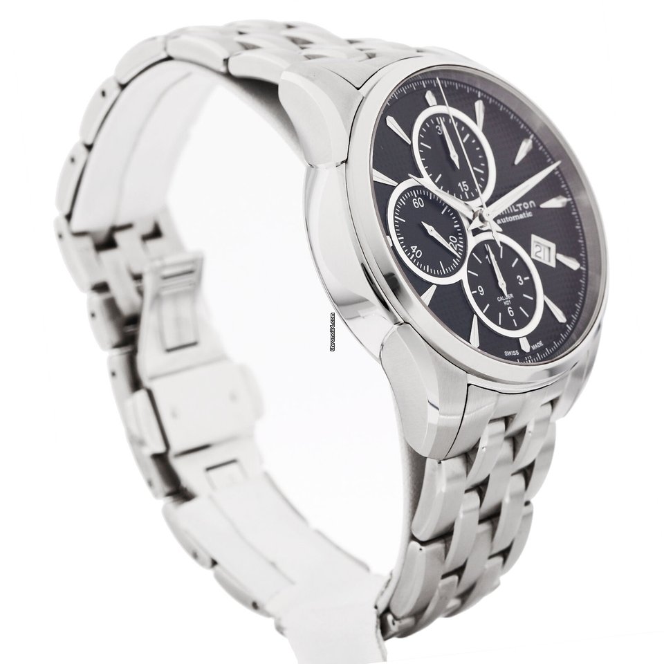 Hamilton Jazzmaster Auto Chrono Mens watch Unisex Automatic Steel NUMBER H32596131 Replica 6