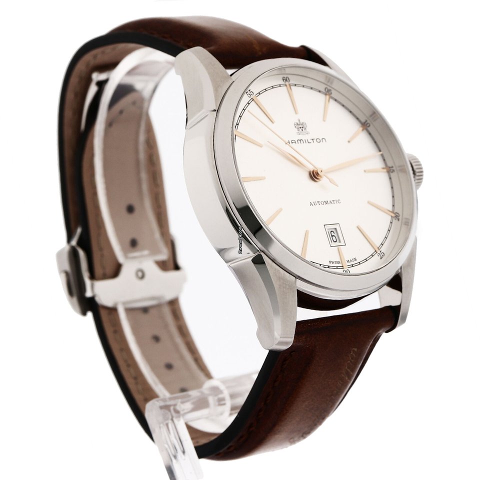 Hamilton Spirit of Liberty Mens watch Unisex Automatic Steel NUMBER H42415551 Replica 6