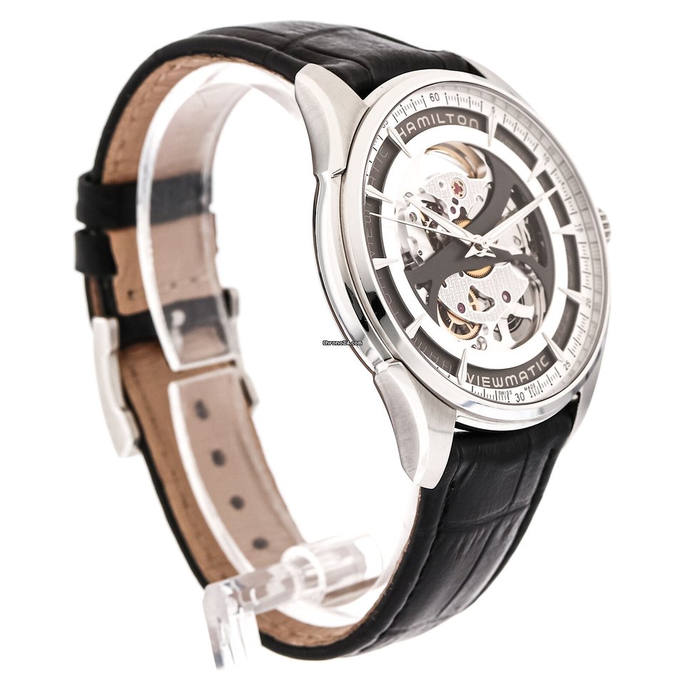 Hamilton Jazzmaster Viewmatic Mens watch Unisex Automatic Steel NUMBER H42555751 Replica 6