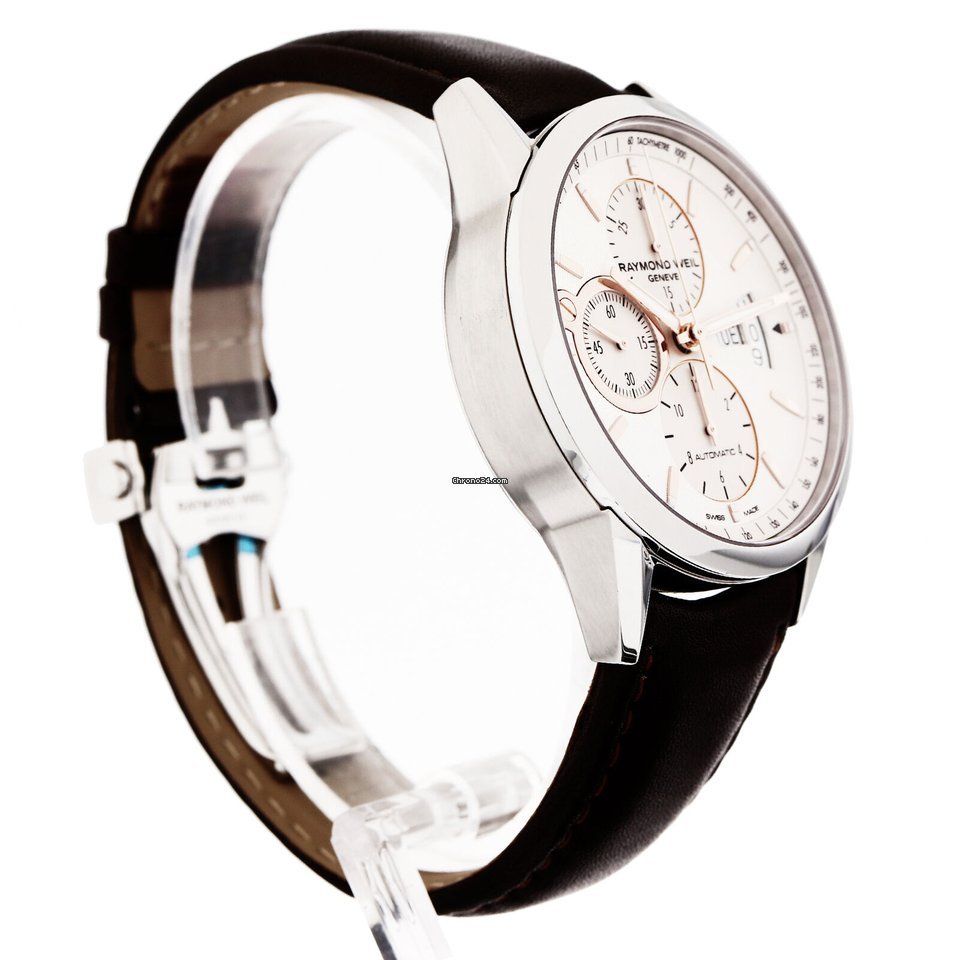 Raymond Weil Freelancer Mens watch Unisex Automatic Steel NUMBER 7730-STC-65025 Replica 6