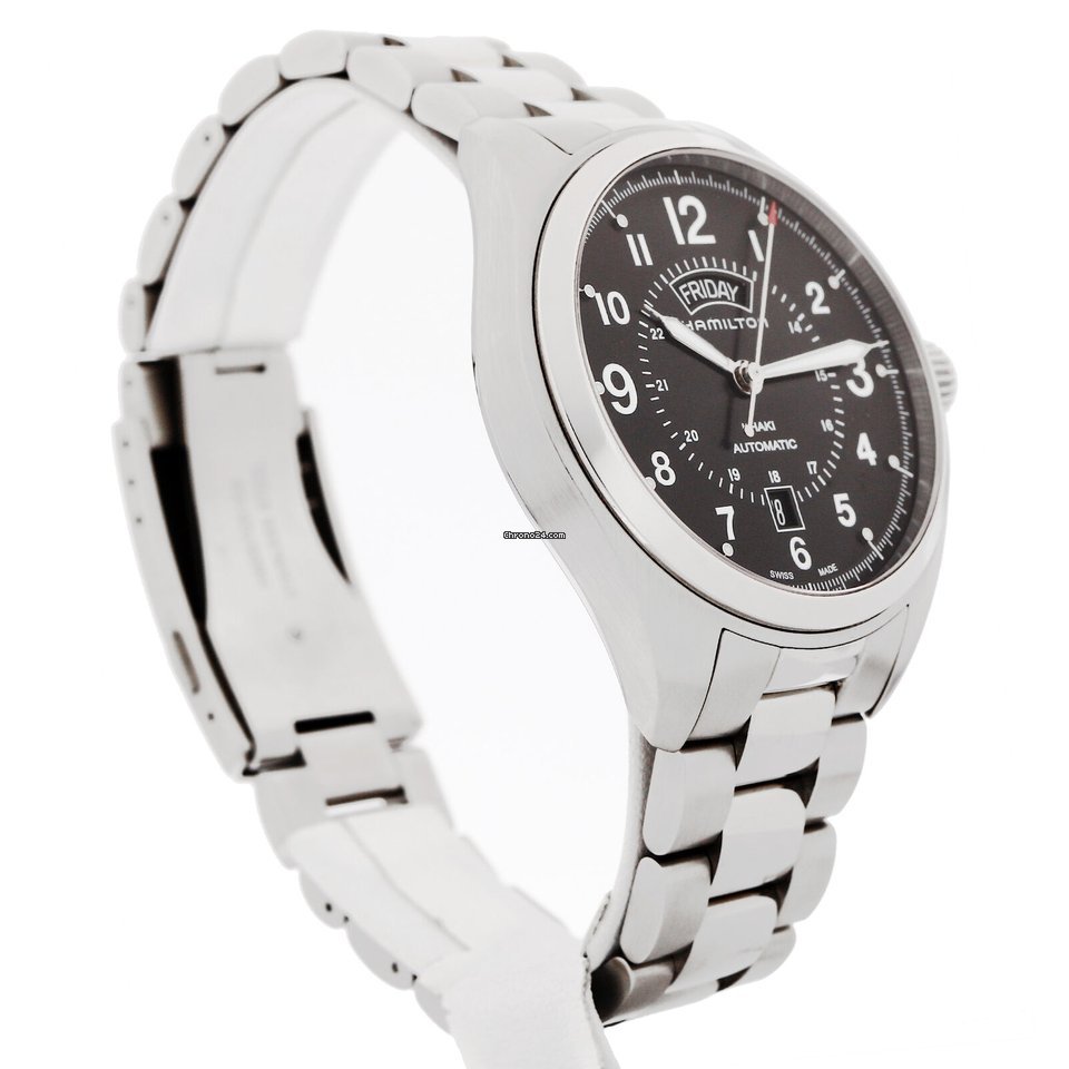 Hamilton Khaki Field Day Date Mens watch Unisex Automatic Steel NUMBER H70505933 Replica 6