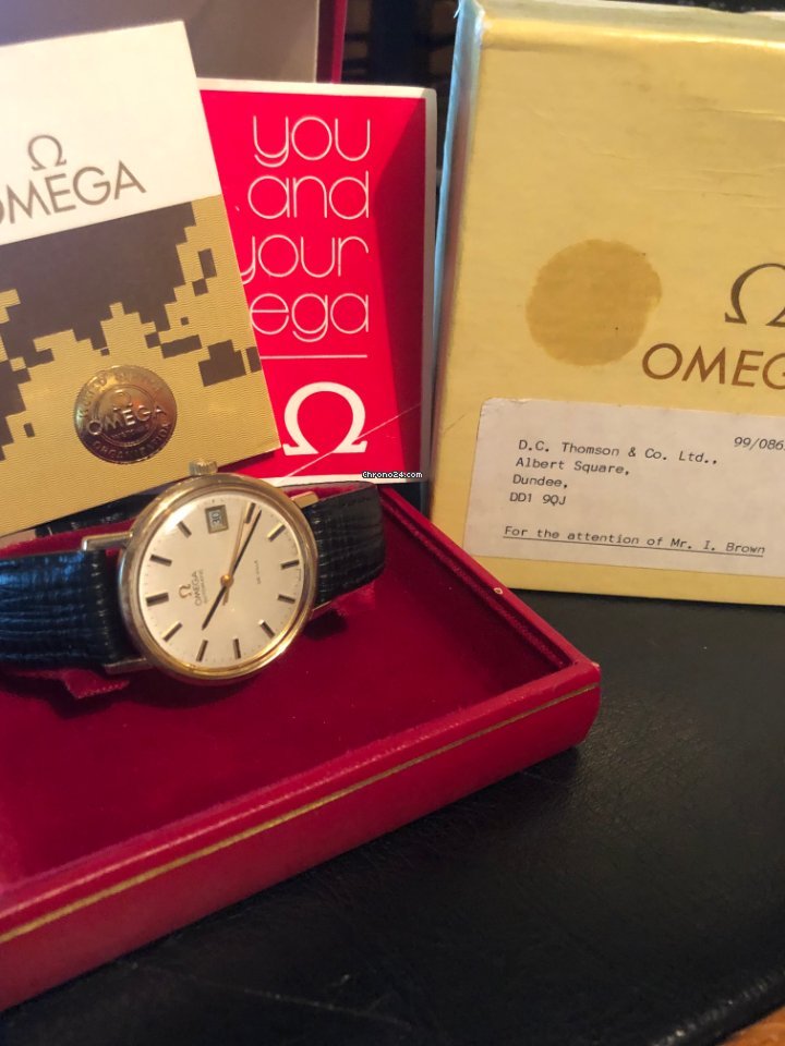 IMG_9081 Omega De Ville Mens watch Unisex Automatic Yellow gold 166.5161 Replica 6