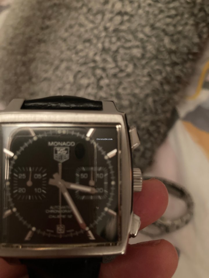 IMG_9081 TAG Heuer Monaco Calibre 12 Mens watch Unisex Automatic Steel CAW2110.FC6177 Replica 6
