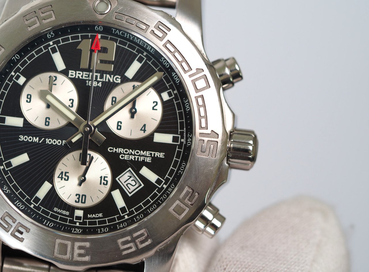 Breitling Colt Chronograph II Quartz Steel A7338710 Replica 6