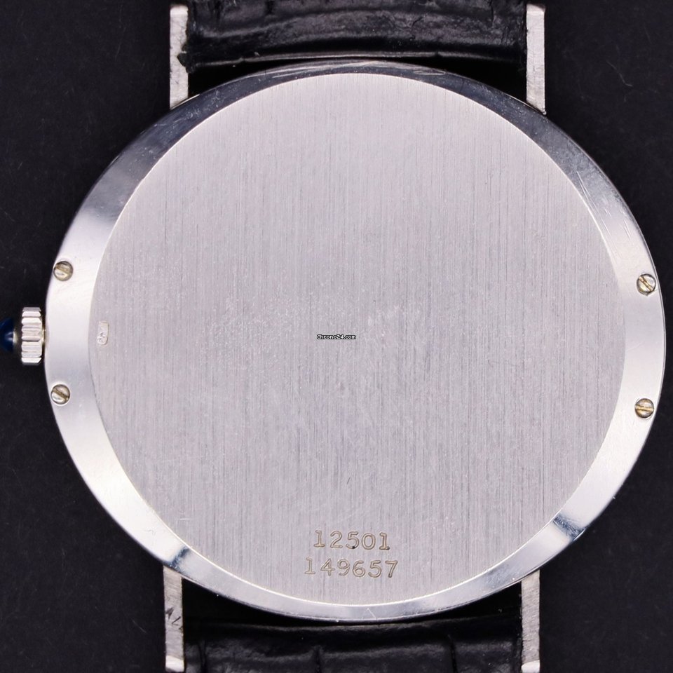 Piaget Mens watch Unisex Automatic White gold 12501 Replica 6