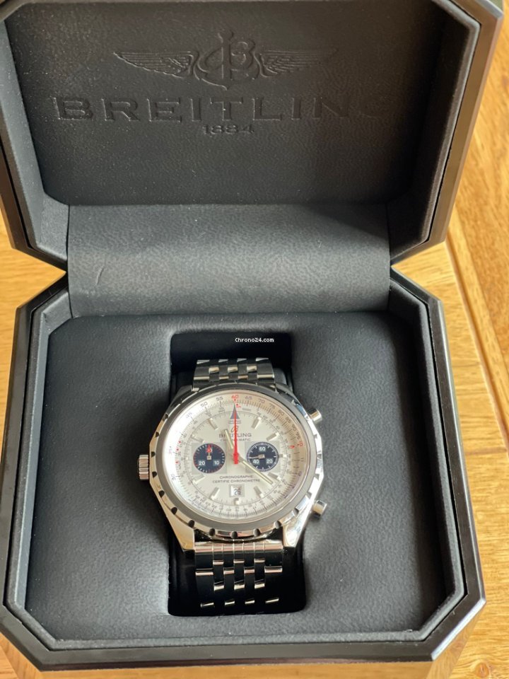 IMG_9081 Breitling Chrono-Matic Mens watch Unisex Automatic Steel A4136012 G589 433A Replica 6