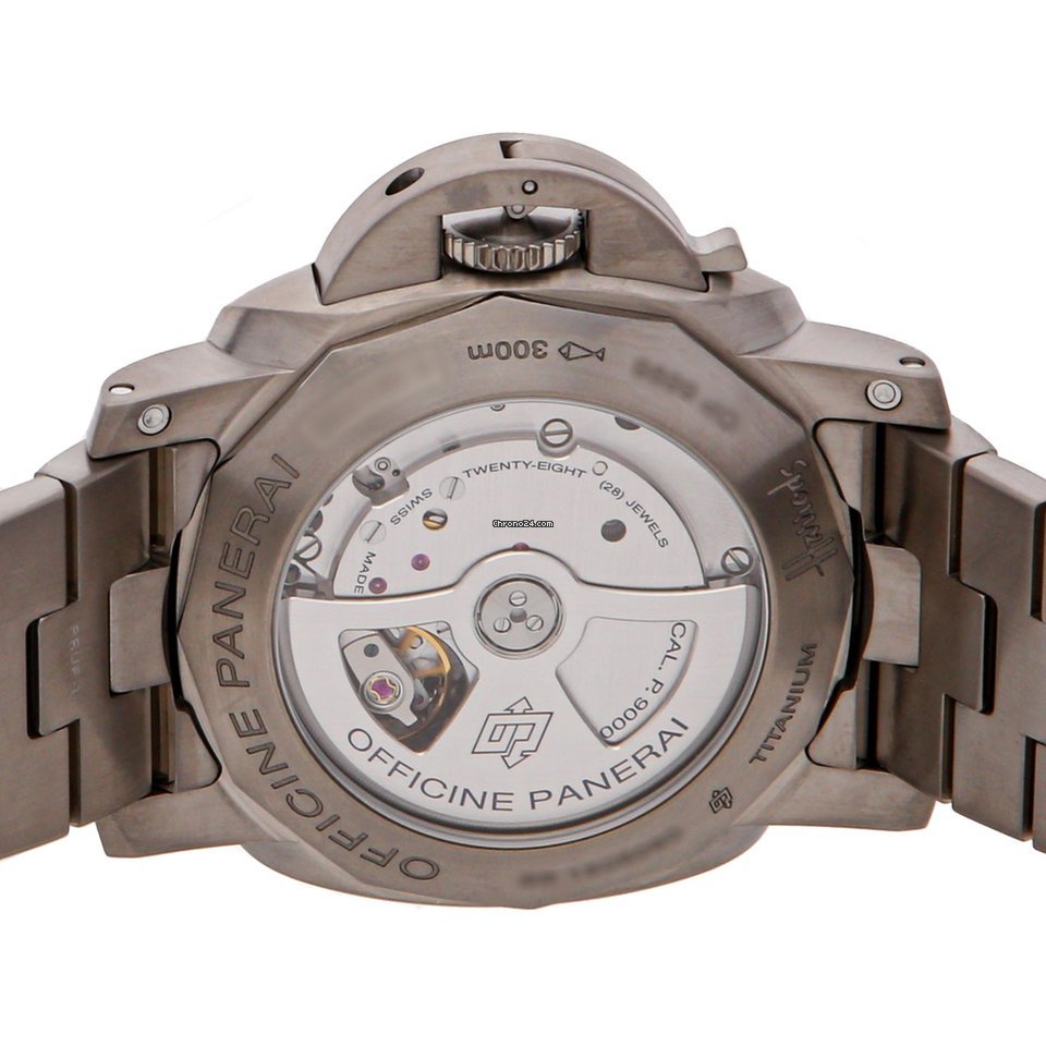 IMG_9081 Panerai Luminor Marina 1950 3 Days Mens watch Unisex Automatic Titanium PAM00693 Replica 6